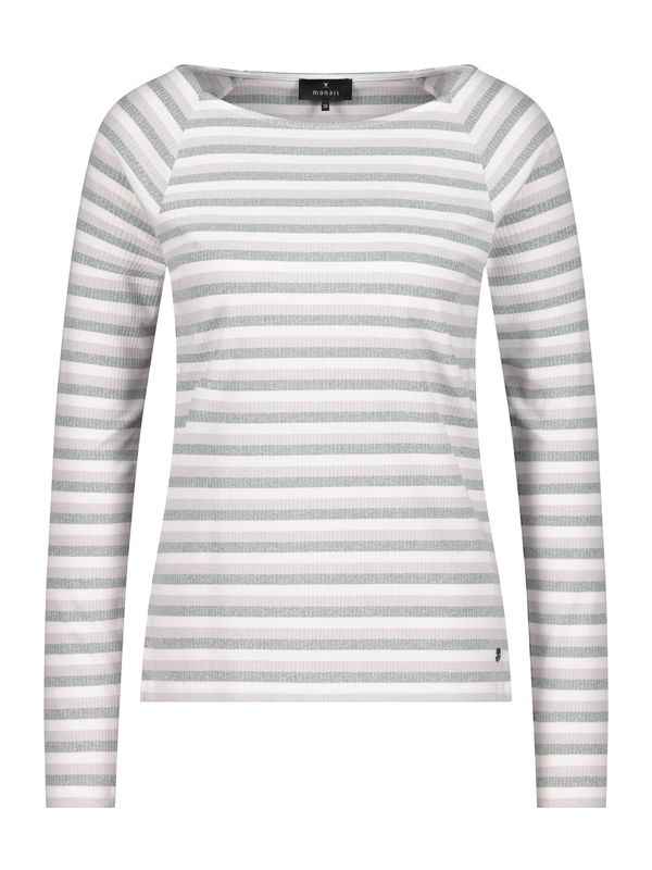 monari monari Pulover  siva / srebro / bijela