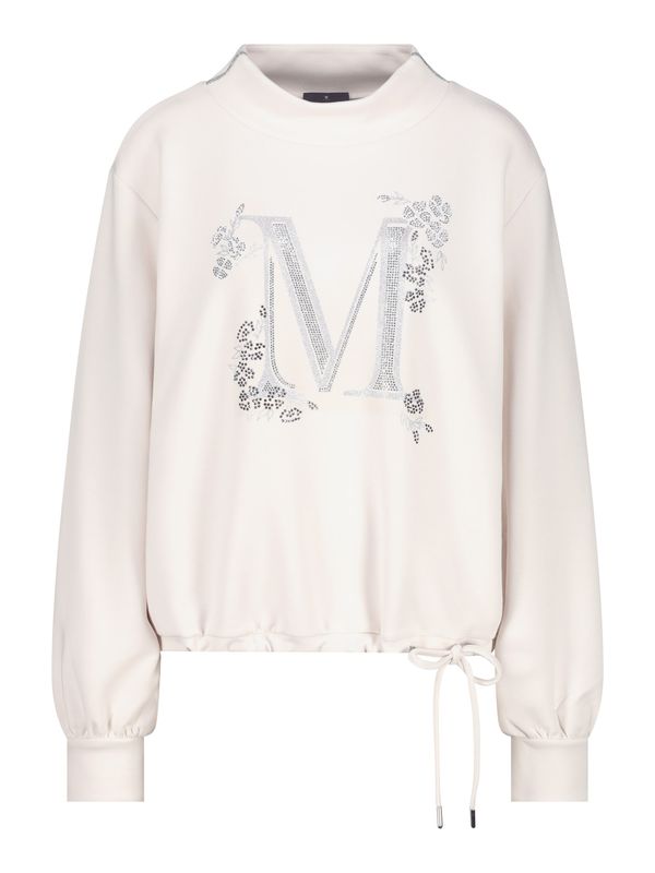 monari monari Sweater majica  bež / srebro