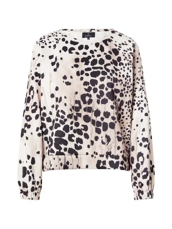 monari monari Sweater majica  bež / svijetlobež / crna
