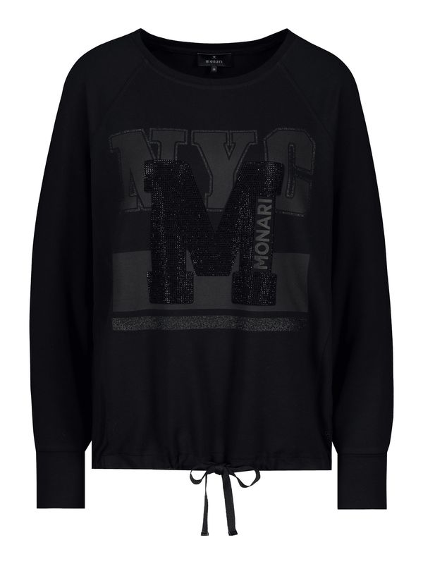 monari monari Sweater majica  crna