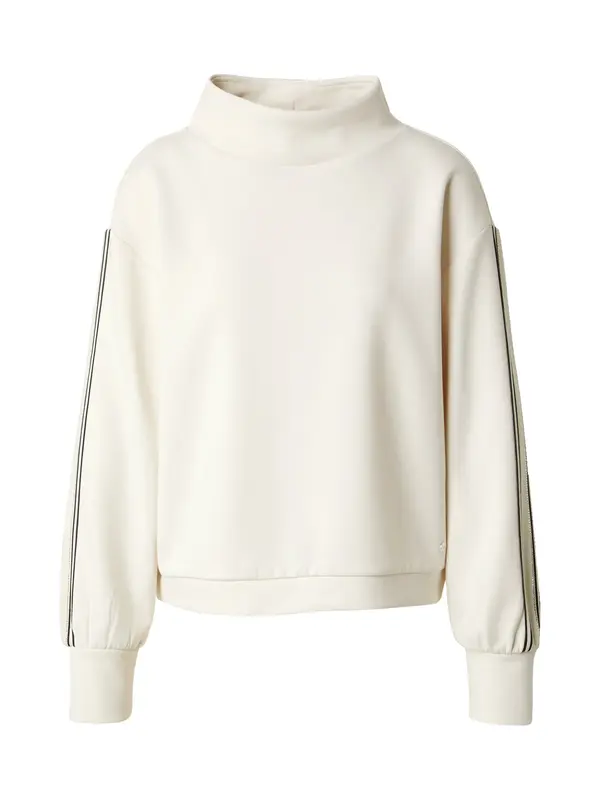 monari monari Sweater majica  crna / bijela / vuneno bijela
