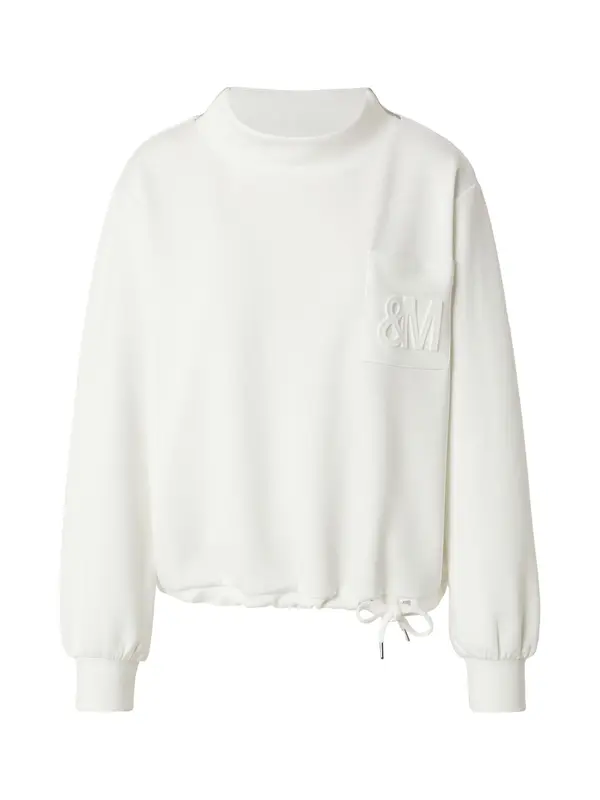 monari monari Sweater majica  srebro / bijela