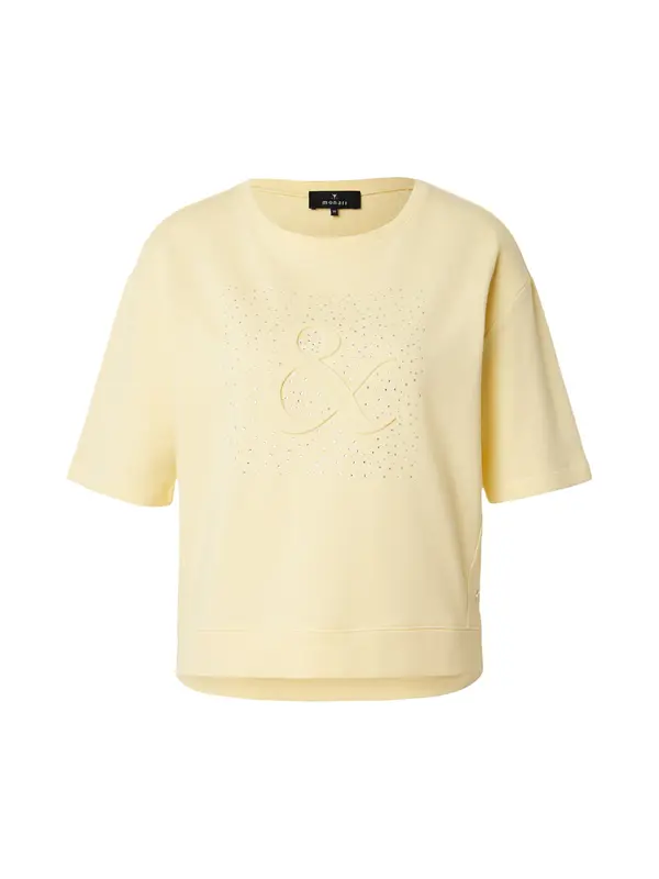 monari monari Sweater majica  svijetložuta