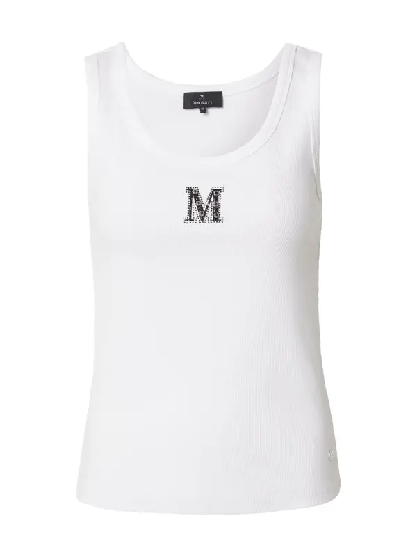 monari monari Top  crna / srebro / bijela