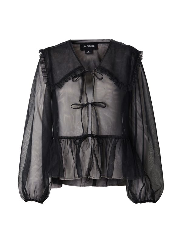 Monki Monki Bluza  crna