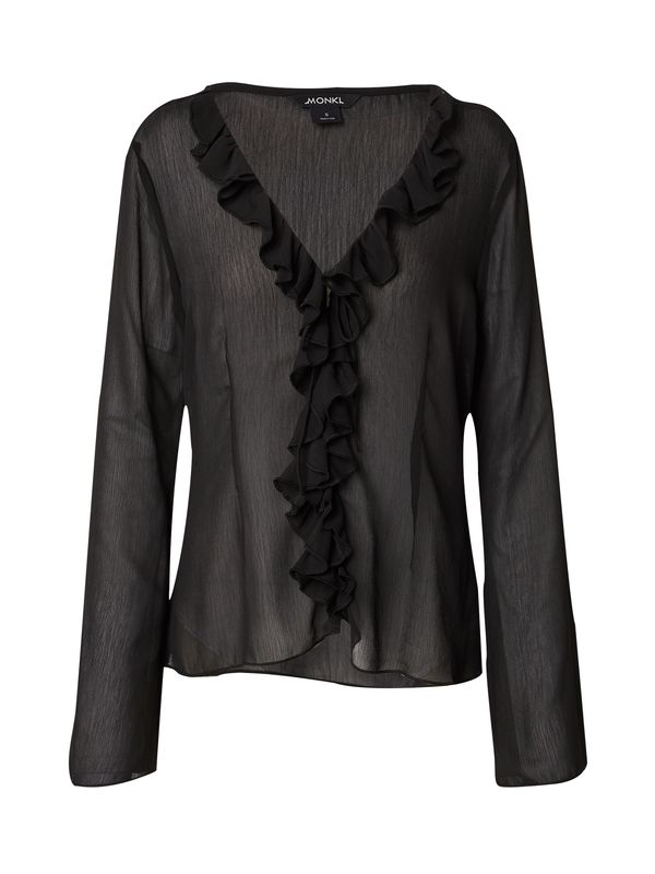 Monki Monki Bluza  crna