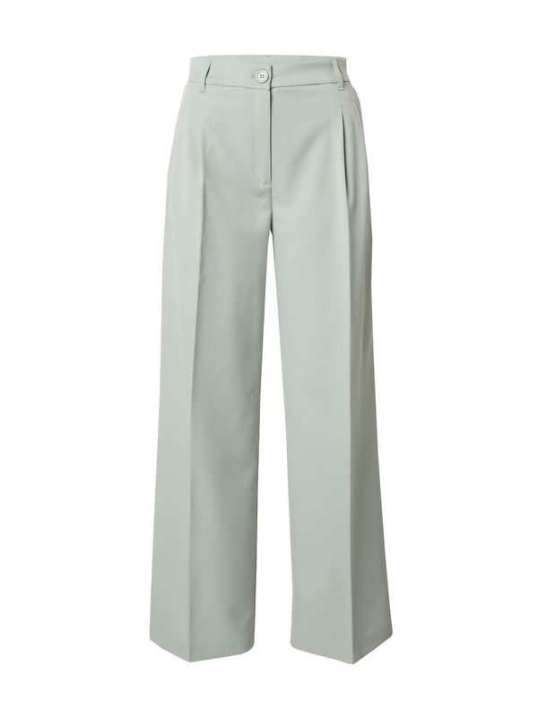 Monki Monki Hlače s naborima  pastelno zelena