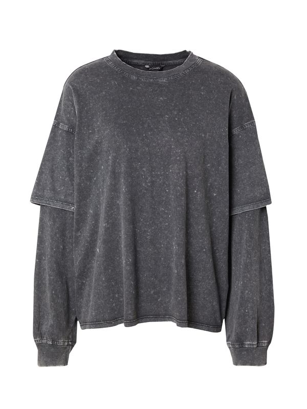 Monki Monki Majica  crna melange