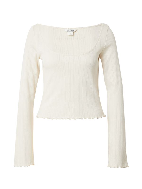 Monki Monki Majica 'Hilma'  vuneno bijela