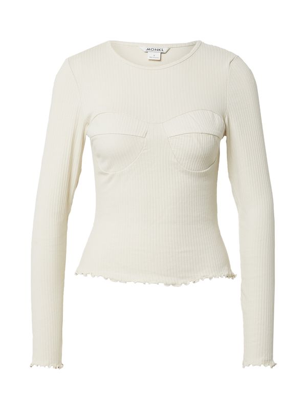 Monki Monki Majica  vuneno bijela