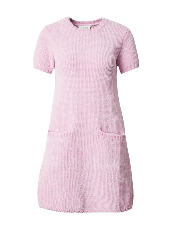 Monki Monki Pletena haljina  roza