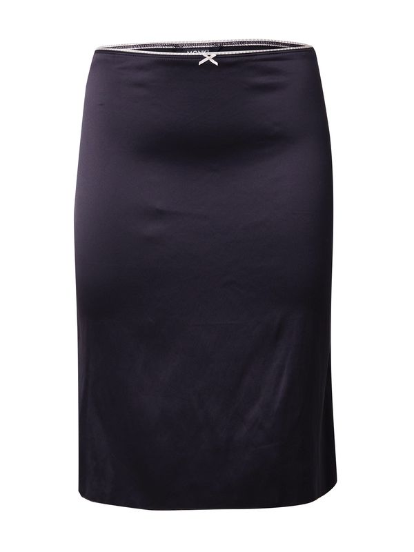 Monki Monki Suknja  crna / bijela