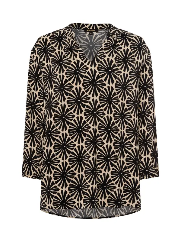 MORE & MORE MORE & MORE Bluza  bež / crna