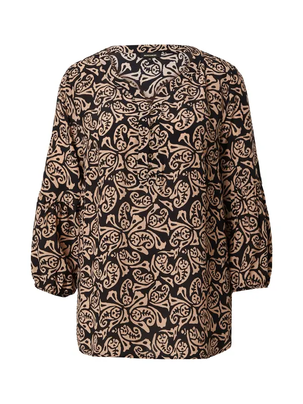 MORE & MORE MORE & MORE Bluza  bež / crna