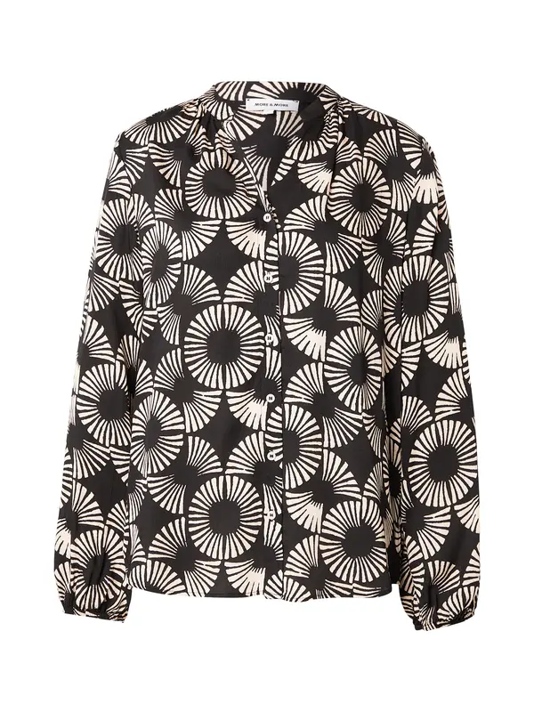 MORE & MORE MORE & MORE Bluza  boja pijeska / crna