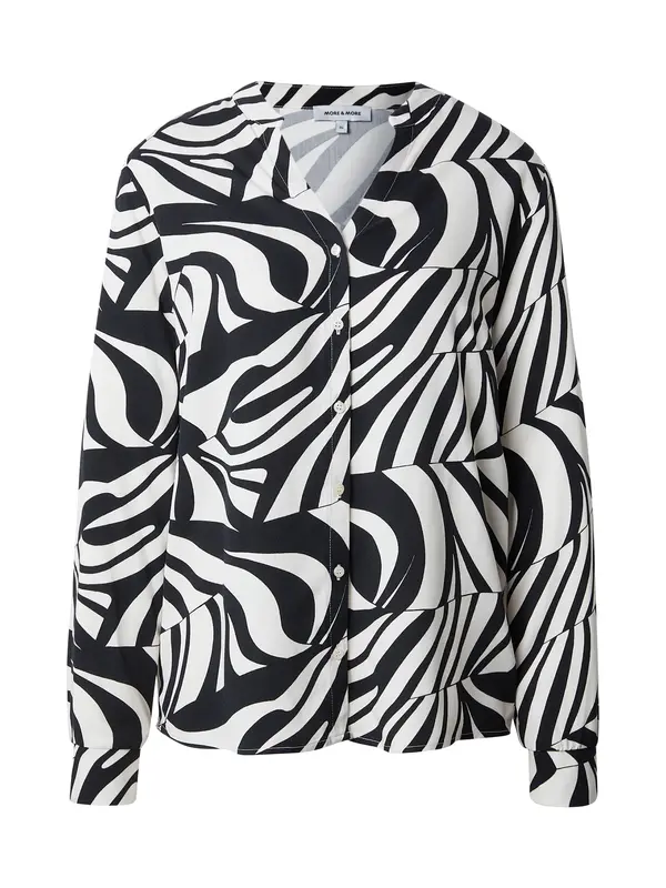 MORE & MORE MORE & MORE Bluza  ecru/prljavo bijela / crna