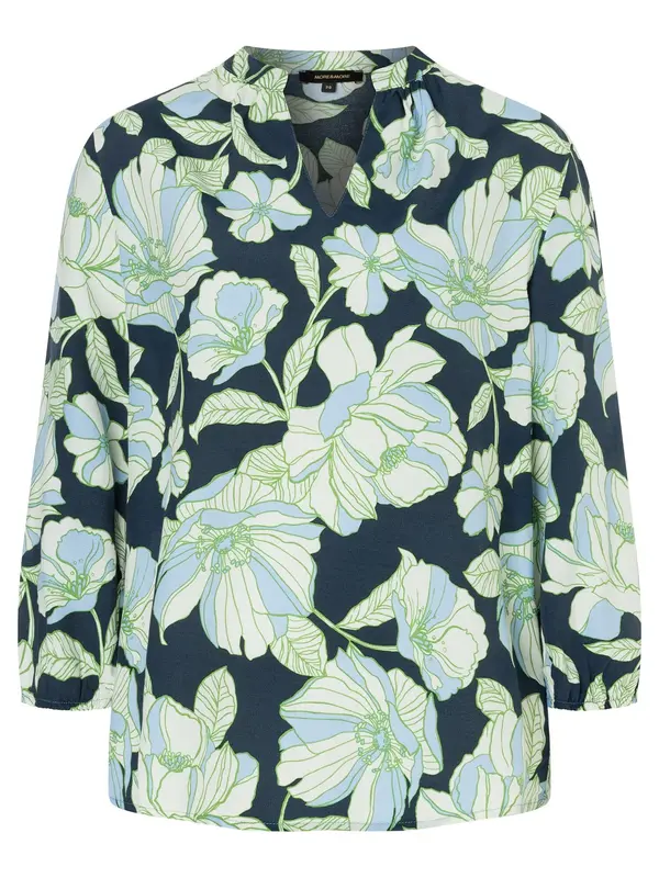 MORE & MORE MORE & MORE Bluza  morsko plava / pastelno plava / pastelno zelena / svijetlozelena