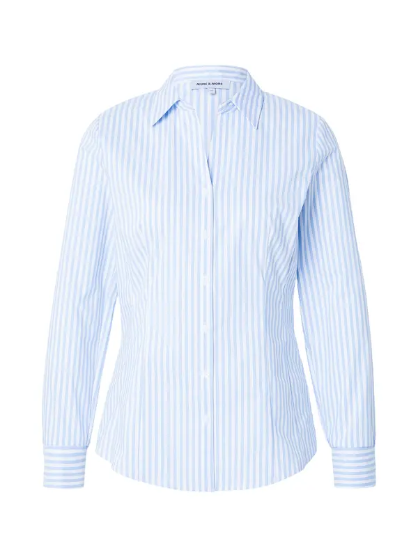 MORE & MORE MORE & MORE Bluza  svijetloplava / bijela