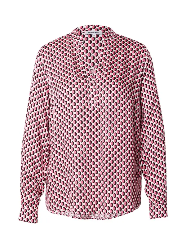 MORE & MORE MORE & MORE Bluza  svijetloroza / crna / bijela