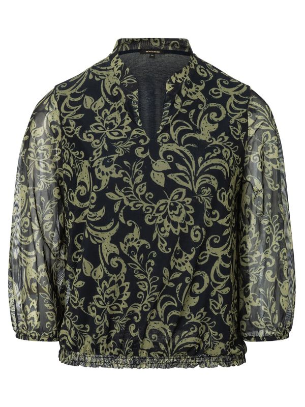 MORE & MORE MORE & MORE Bluza  tamno zelena / crna