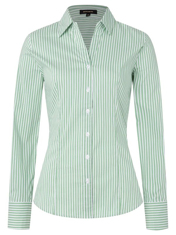 MORE & MORE MORE & MORE Bluza  zelena / bijela