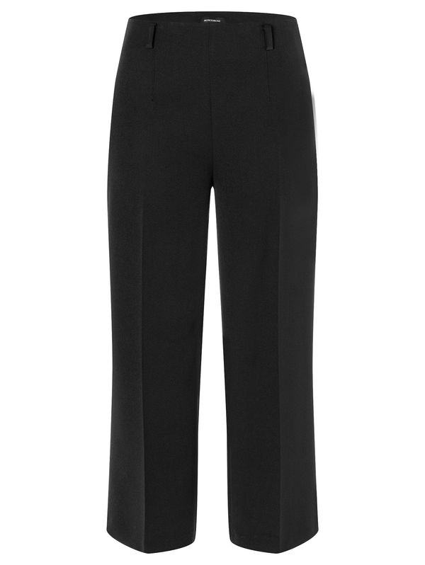 MORE & MORE MORE & MORE Hlače na crtu  crna