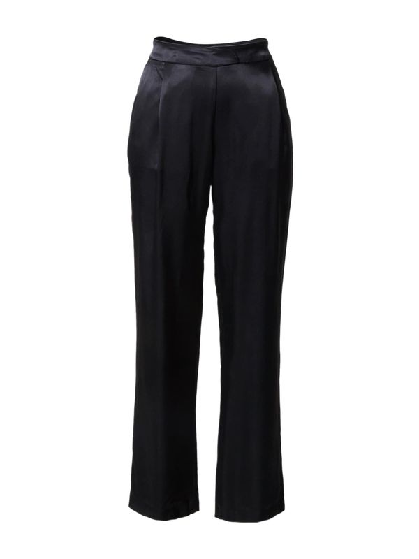 MORE & MORE MORE & MORE Hlače s naborima  crna