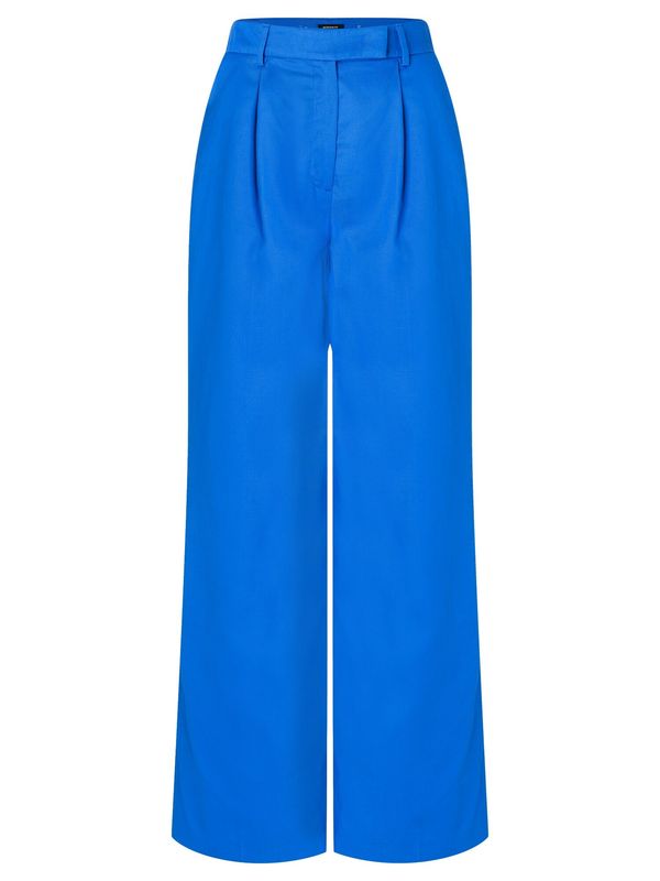 MORE & MORE MORE & MORE Hlače s naborima  kraljevsko plava