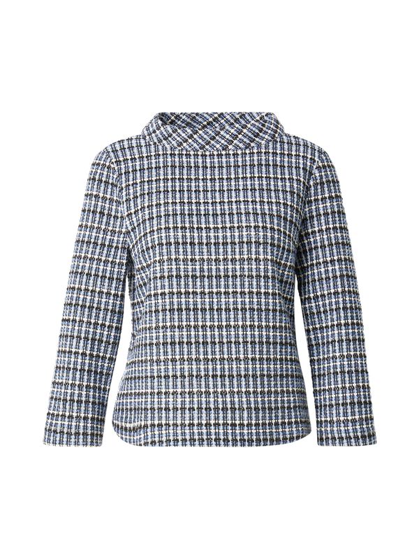 MORE & MORE MORE & MORE Majica  azur / siva / crna / bijela