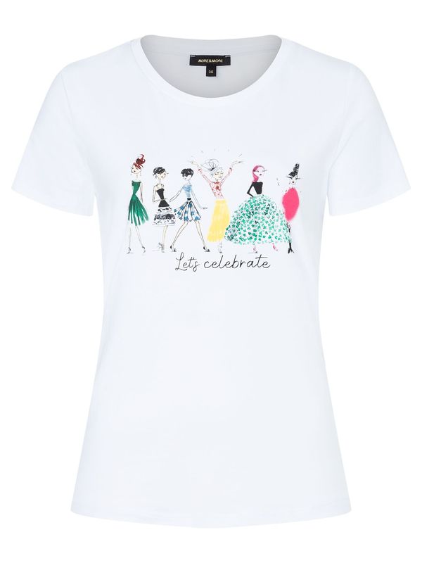 MORE & MORE MORE & MORE Majica  miks boja / bijela