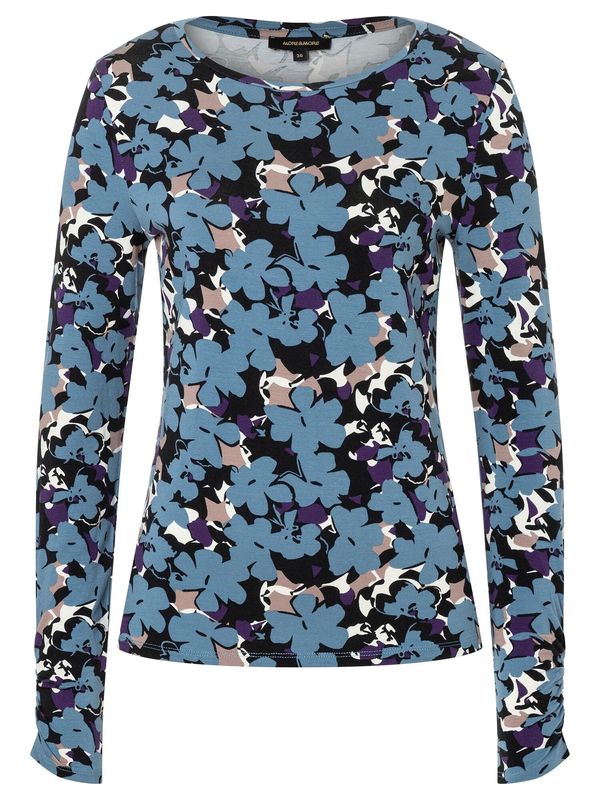 MORE & MORE MORE & MORE Majica  safirno plava / ljubičasta / crna / bijela