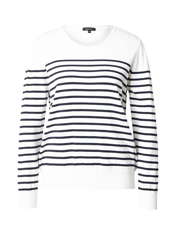 MORE & MORE MORE & MORE Pulover  crna / bijela