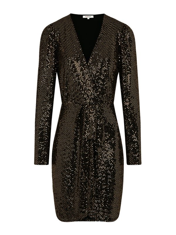 Morgan Morgan Haljina  zlatna / crna