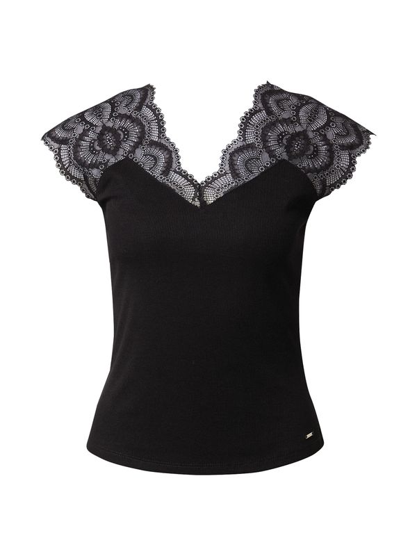 Morgan Morgan Majica 'DELO'  crna