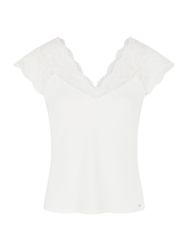 Morgan Morgan Majica 'DELO'  prljavo bijela