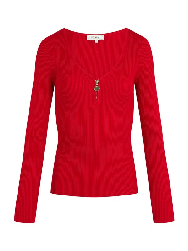 Morgan Morgan Pulover  crvena