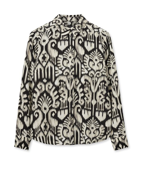 MOS MOSH MOS MOSH Bluza  bež / crna