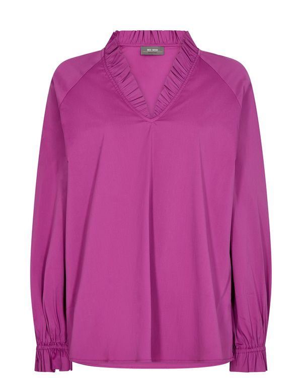 MOS MOSH MOS MOSH Bluza  ljubičasto crvena