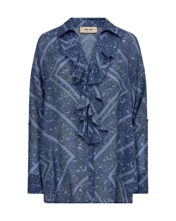 MOS MOSH MOS MOSH Bluza  safirno plava / opal