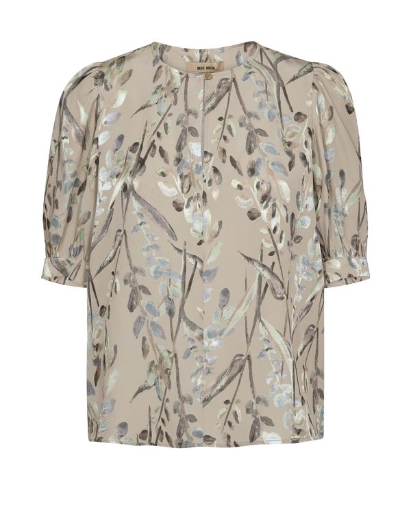 MOS MOSH MOS MOSH Bluza  taupe siva / tamo siva / svijetlozelena / bijela