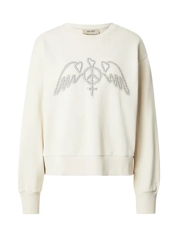 MOS MOSH MOS MOSH Sweater majica 'MMJaylin'  pijesak