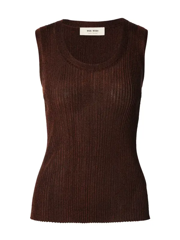 MOS MOSH MOS MOSH Top s naramenicama  kestenjasto smeđa