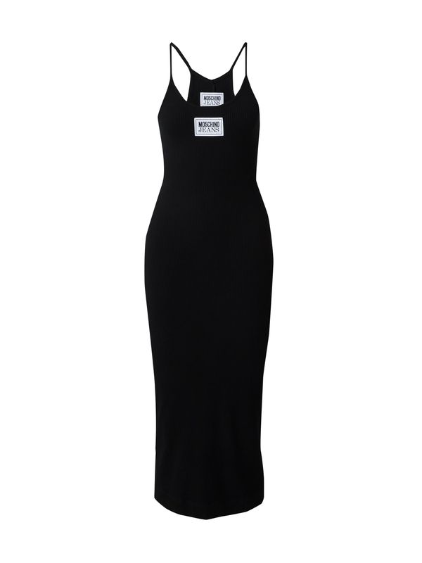 Moschino Jeans Moschino Jeans Haljina  crna / bijela
