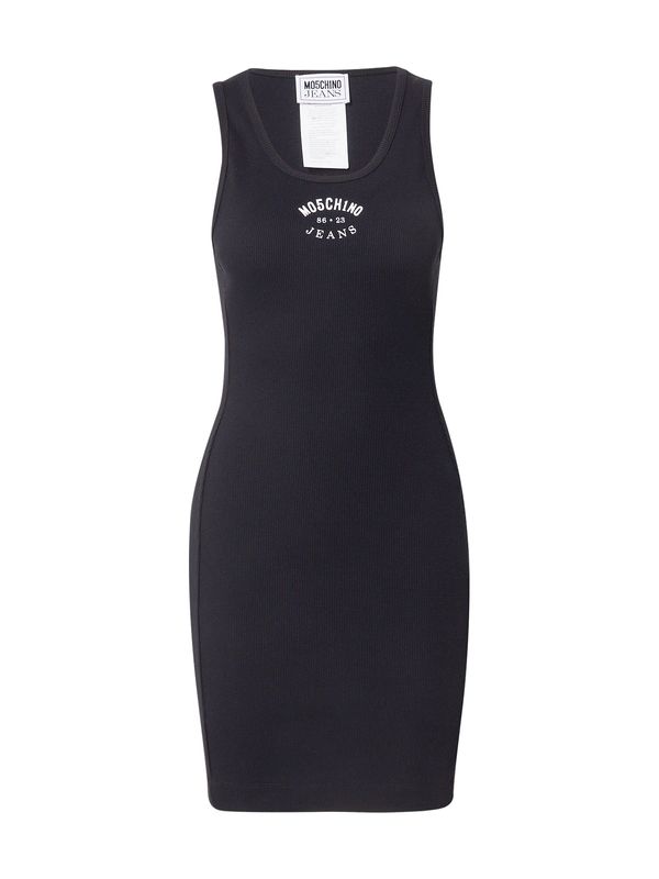 Moschino Jeans Moschino Jeans Haljina  crna / bijela