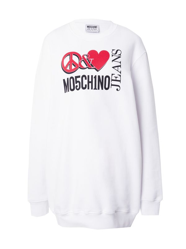 Moschino Jeans Moschino Jeans Haljina  svijetlo crvena / crna / bijela