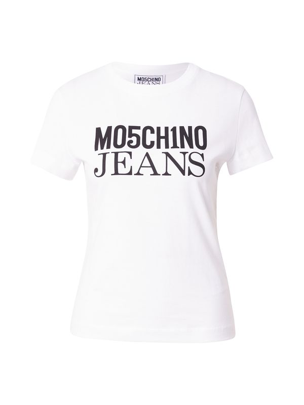 Moschino Jeans Moschino Jeans Majica  crna / bijela