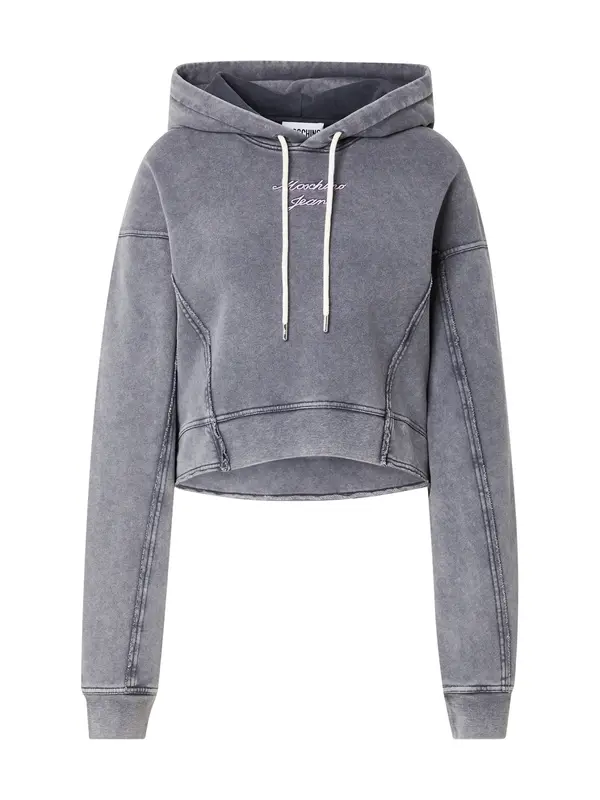Moschino Jeans Moschino Jeans Sweater majica  tamo siva