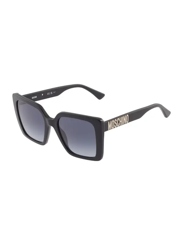 MOSCHINO MOSCHINO Sunčane naočale  zlatna / bazalt siva / crna