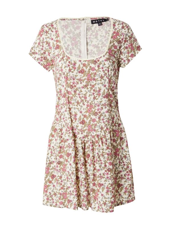 Motel Motel Haljina  boja pijeska / maslinasta / tamno narančasta / svijetloroza