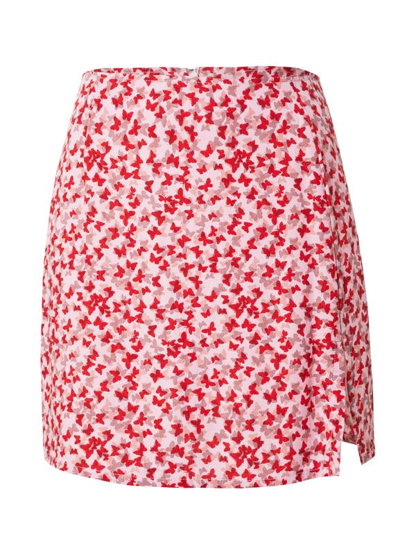 Motel Motel Suknja 'SHENY'  rosé / crvena / bijela